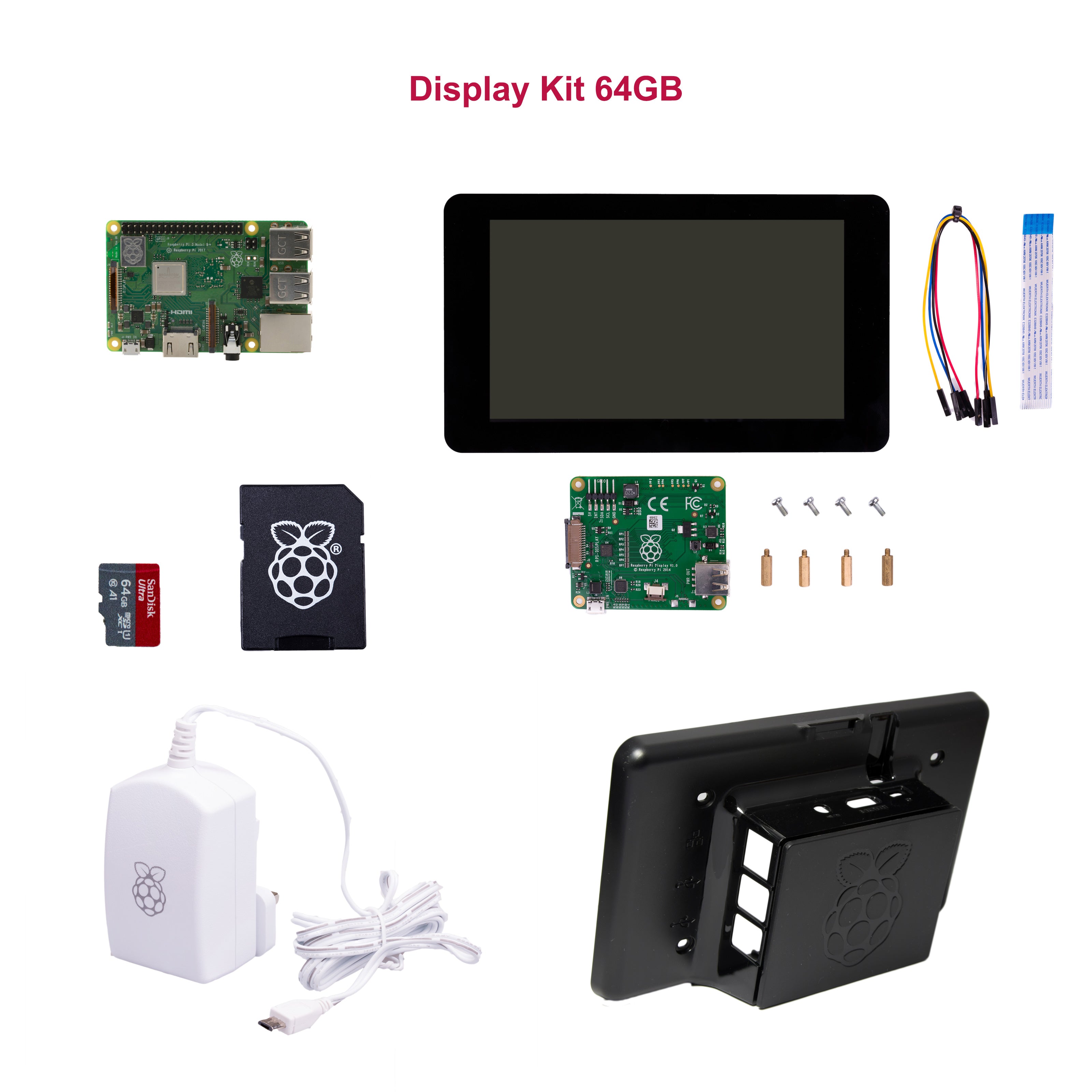 Display Kit: Raspberry Pi 3 Modell B+