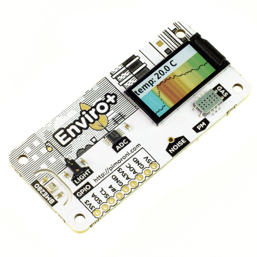 Enviro/Enviro+ mit Luft Qualität für Raspberry Pi