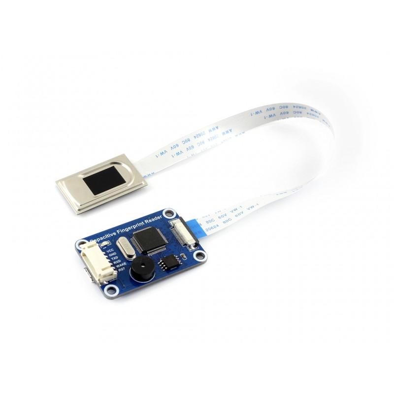 Waveshare 13694 - Kapazitiver Fingerabdruckleser mit UART & USB Ausgang - Waveshare