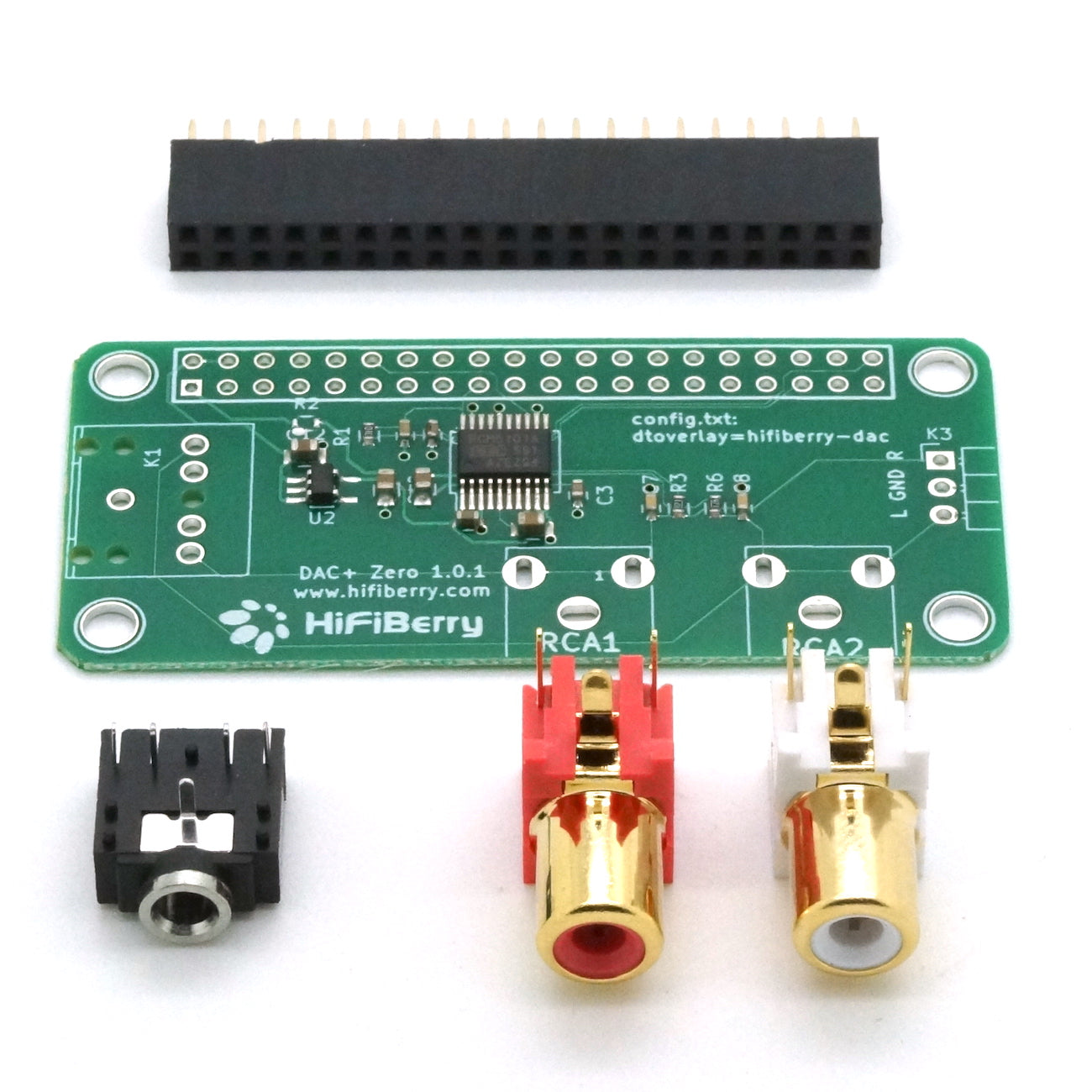 Amélioration Audio HiFi Carte Audio HiFiBerry DAC+ Zero - Pour Amélioration Audio HiFi Carte Audio HiFiBerry DAC+ Zero - Pour