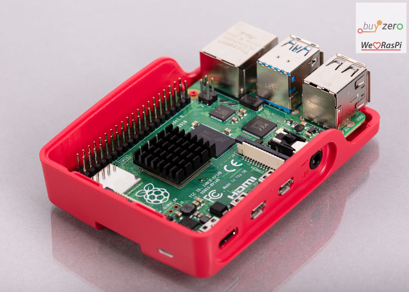 original Raspberry Pi 4 Gehäuselüfter