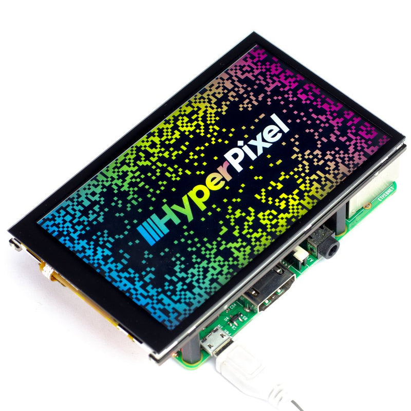 HyperPixel 4.0 - Hi-Res Display for Raspberry Pi