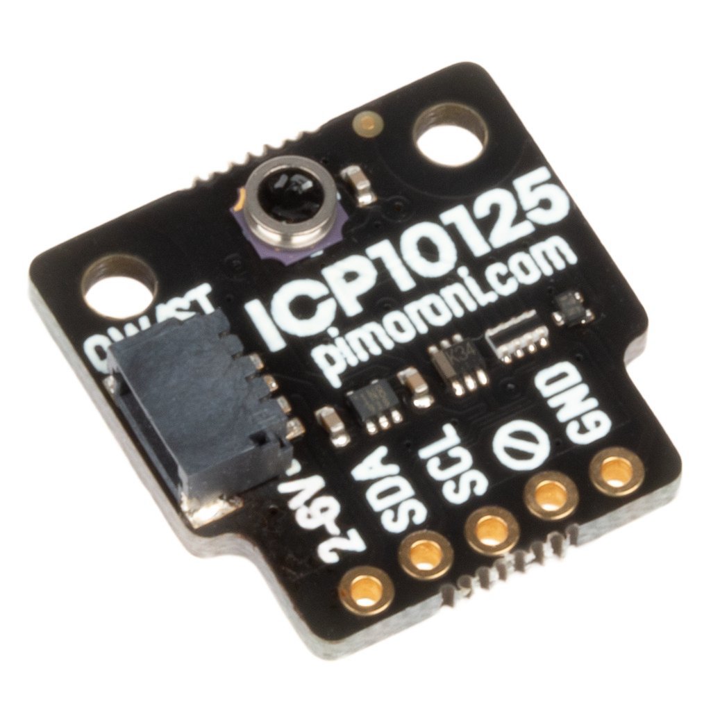 ICP-10125 Air Pressure Sensor Breakout (High Accuracy Pressure / Altitude)