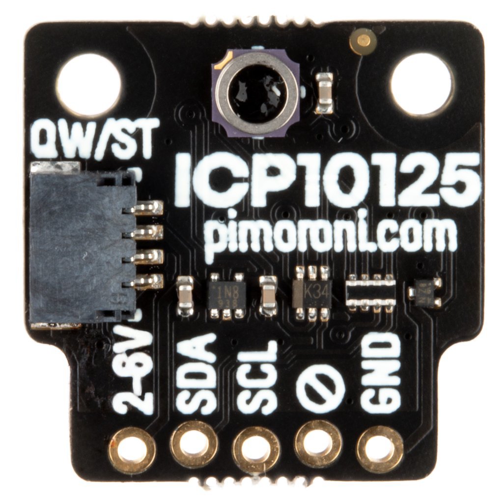 ICP-10125 Air Pressure Sensor Breakout (High Accuracy Pressure / Altitude)