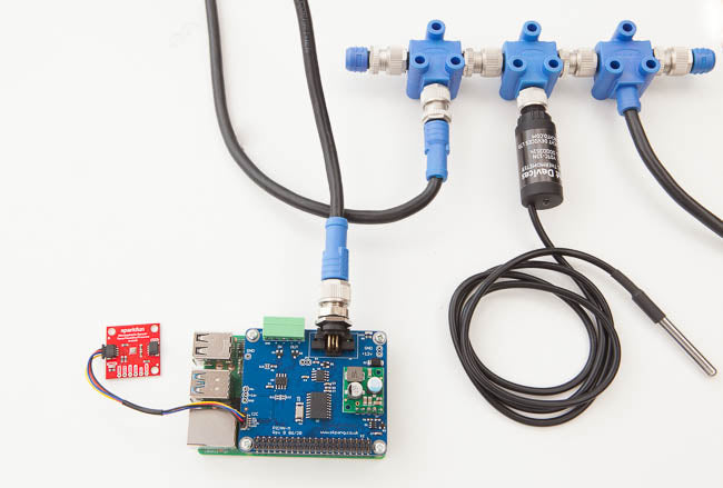 PiCAN-M with CAN-Bus Micro-C and RS422 Connector + 3A SMPS