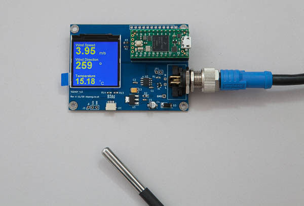 Teensy 4.0 with 240x240 LCD and CAN-Bus Micro-C Connector