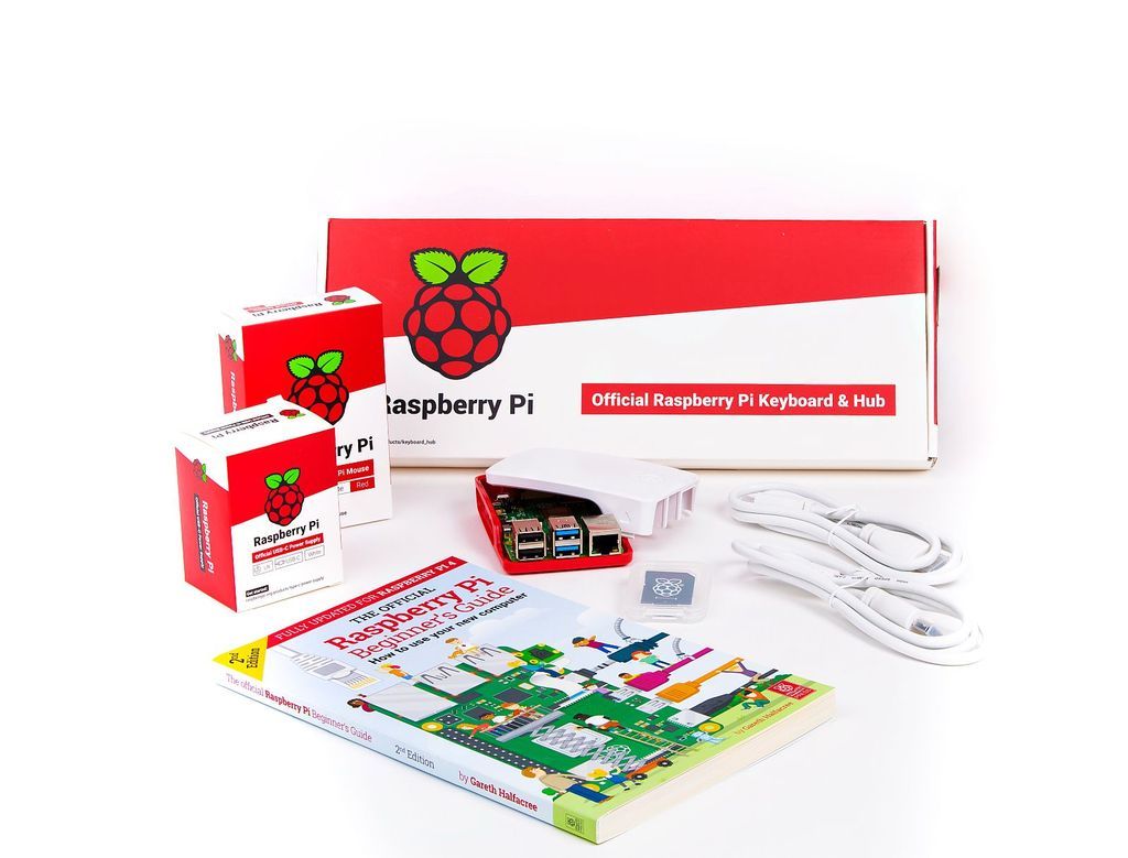 Offizielles Raspberry Pi 4 Desktop Kit DE - verschiedene Varianten