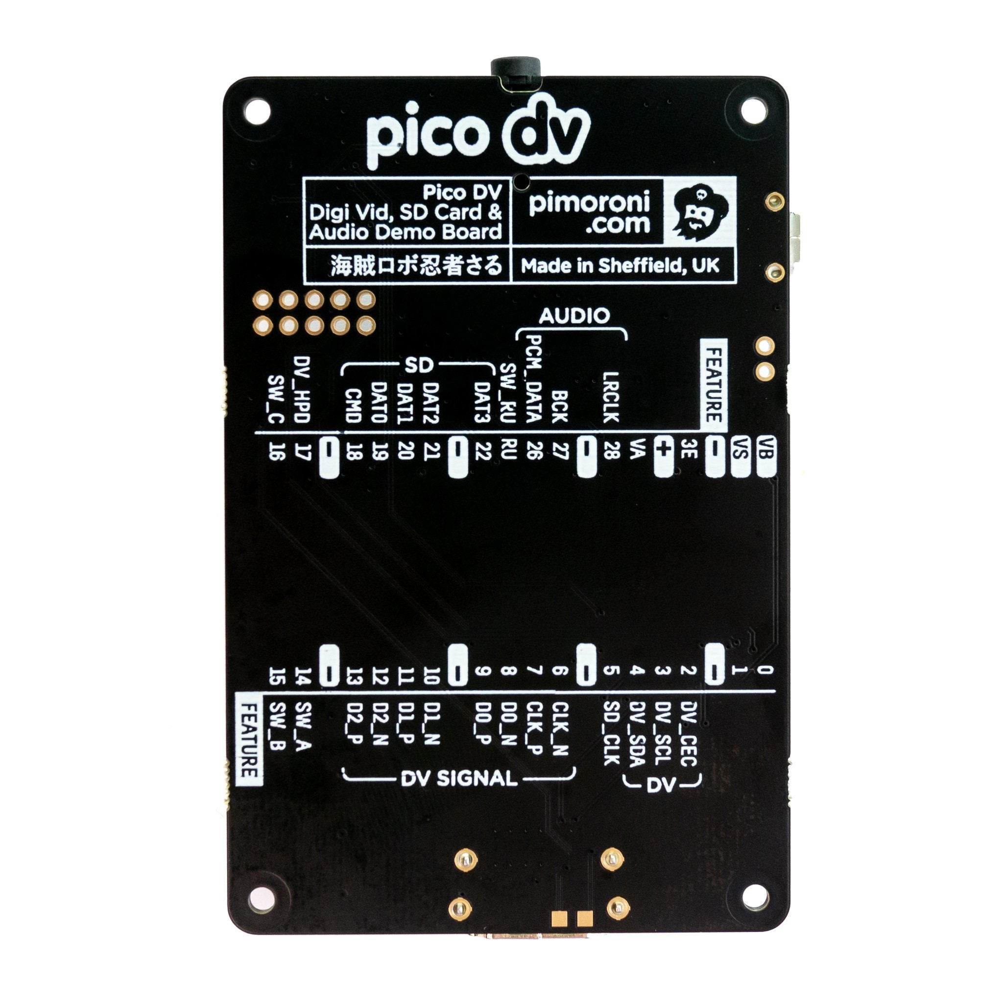 Pimoroni Pico DV Demo Base