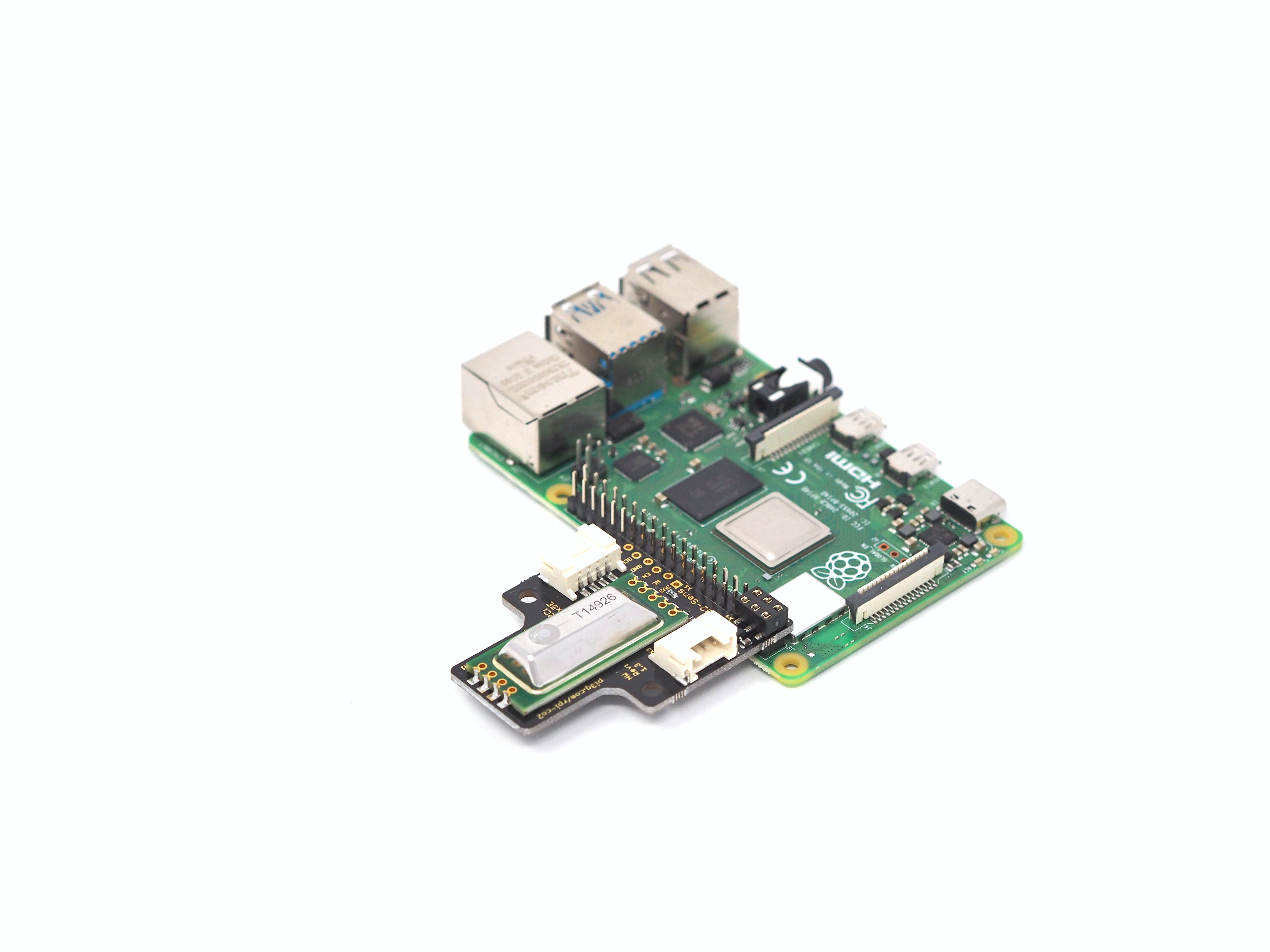 Raspberry Pi CO2 Sensor Breakout Board (RPi-CO2-Sens)