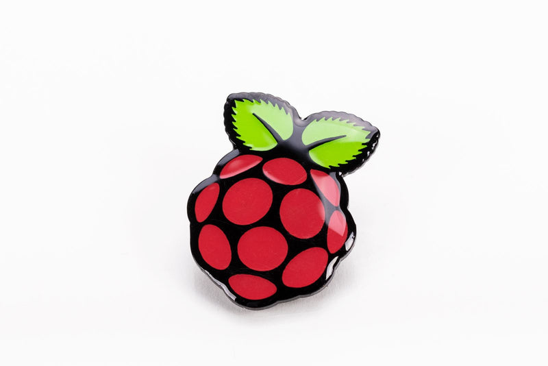 Raspberry Anstecker / Pin / Badge
