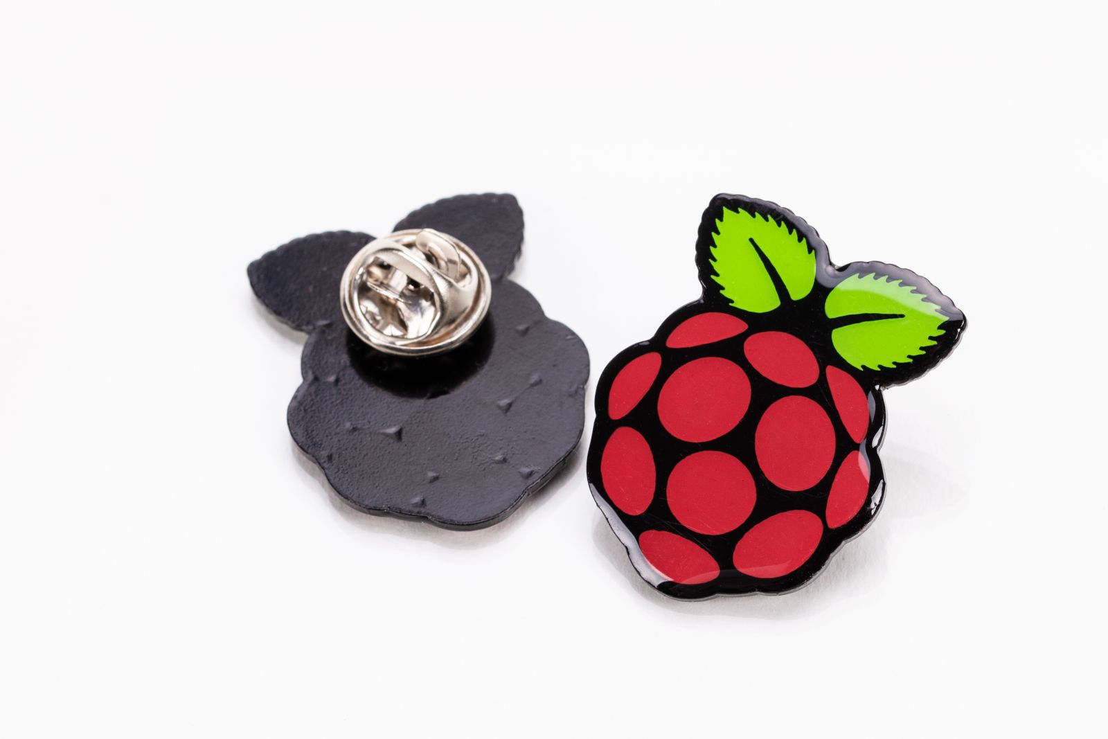 Raspberry Anstecker / Pin / Badge