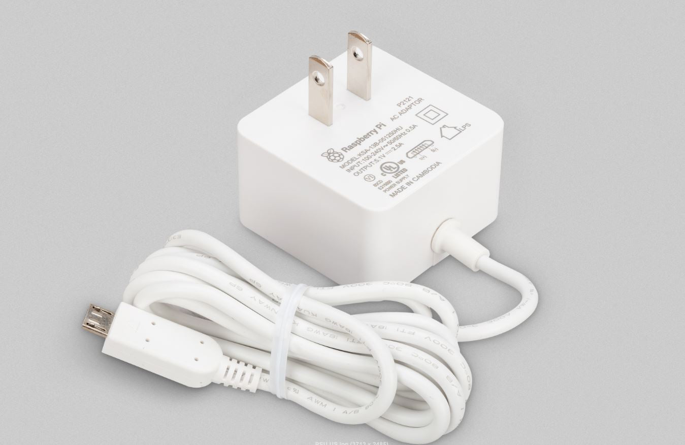 Offizielles microUSB Netzteil 12.5 W (2.5 A)