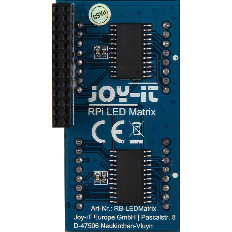 LED Matrix für Raspberry PI 8 x 16 LEDs (Joy-iT)