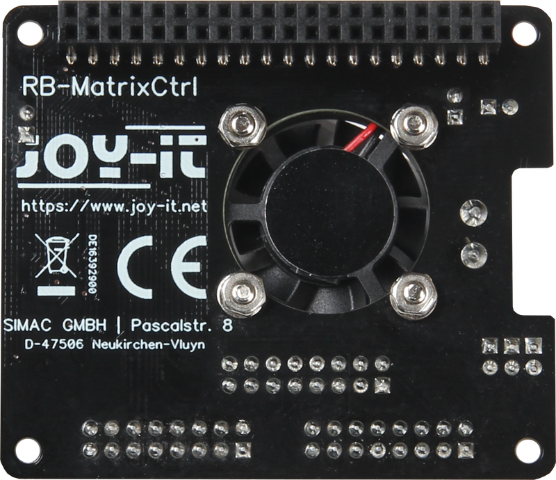 Joy-IT Matrix Controllerboard für LEDMatrix mit Lüfter  (Joy-iT)