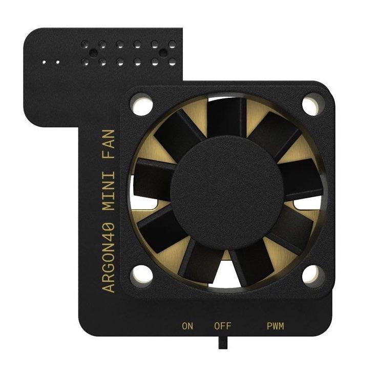 Argon Mini Fan, Lüfter Addon für Raspberry Pi