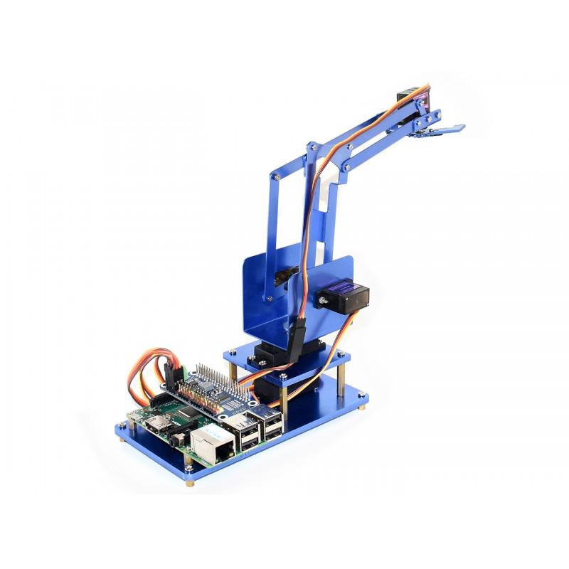 Waveshare 16376 - 4-DOF Metall Roboter Arm Kit für Raspberry Pi