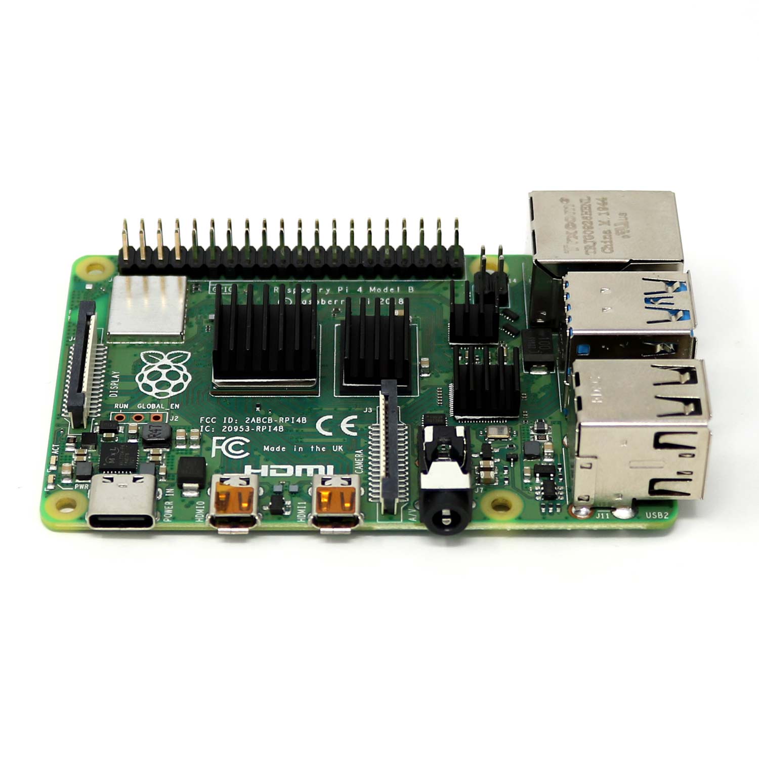 4-teiliges Raspberry Pi 4 Heatsink Set