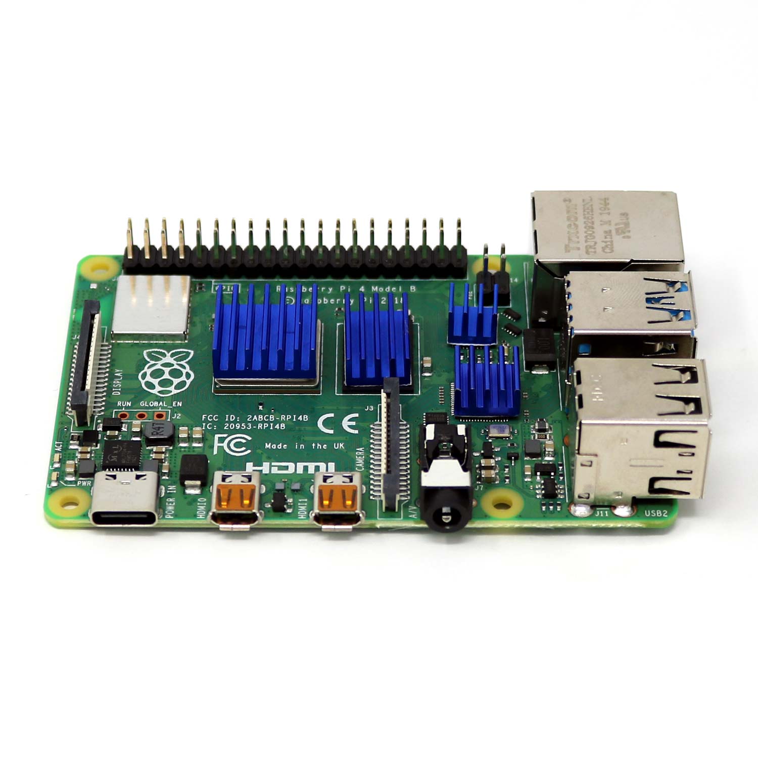 4-teiliges Raspberry Pi 4 Heatsink Set