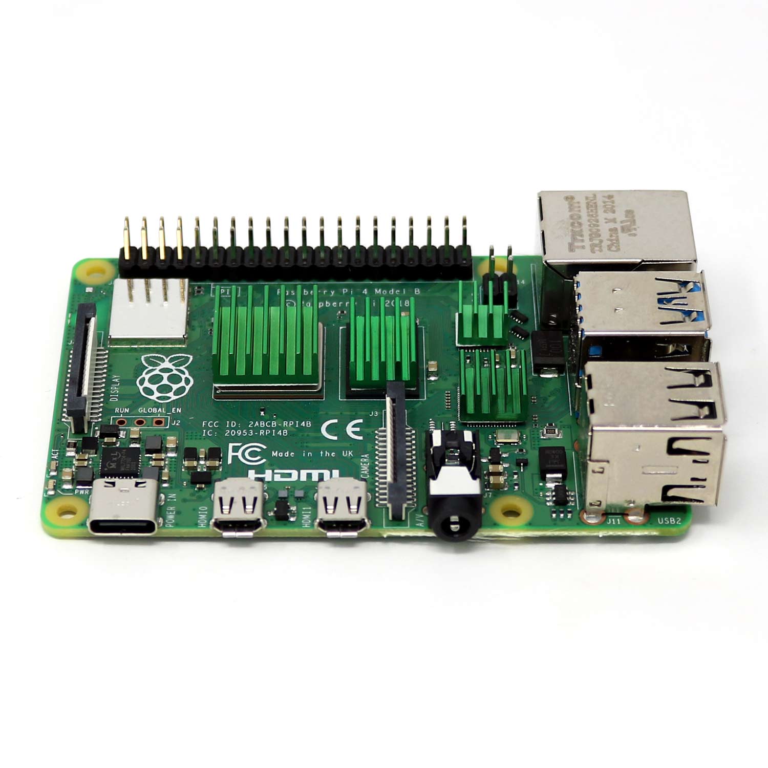 4-teiliges Raspberry Pi 4 Heatsink Set