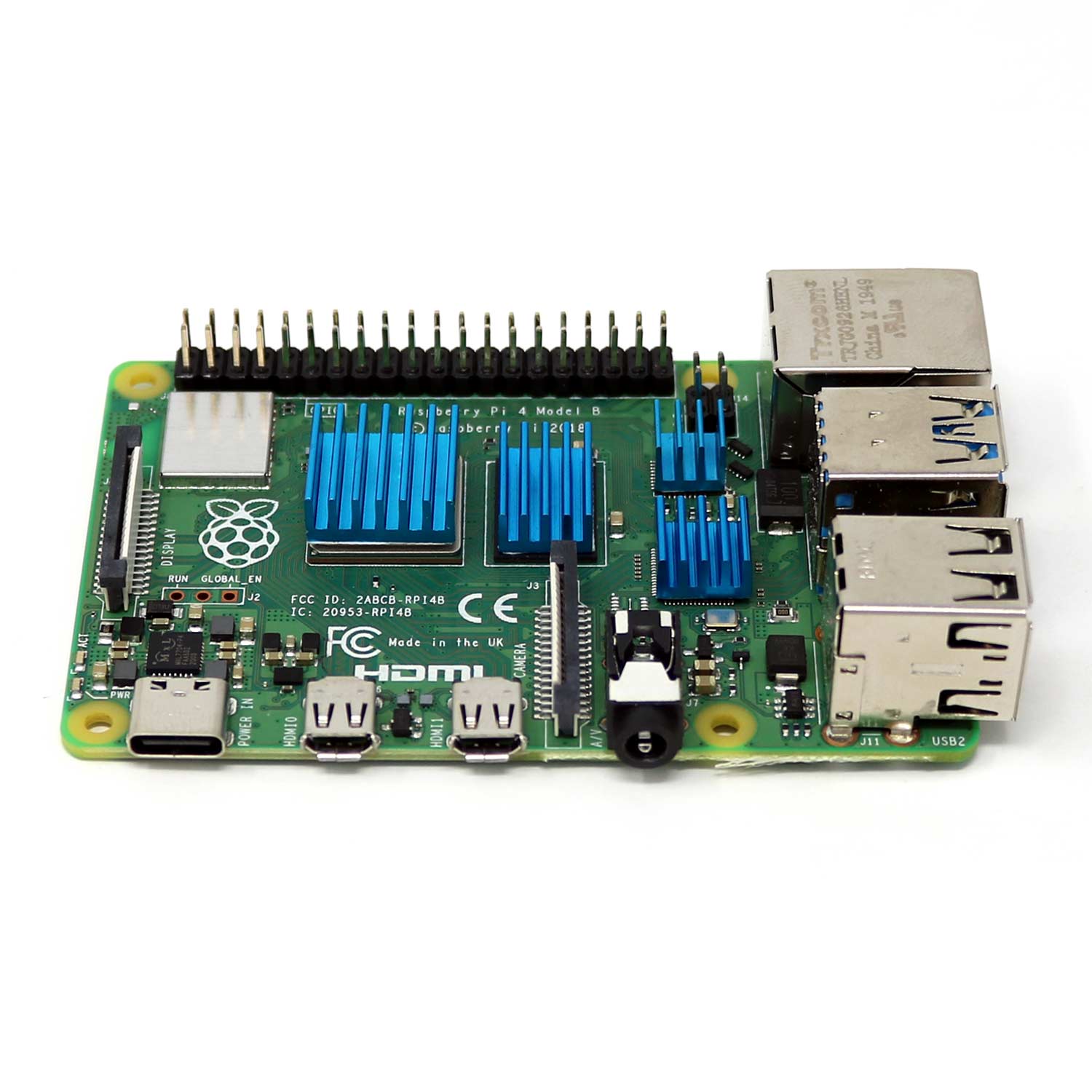 4-teiliges Raspberry Pi 4 Heatsink Set