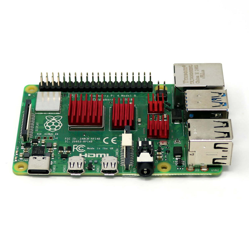 4-teiliges Raspberry Pi 4 Heatsink Set