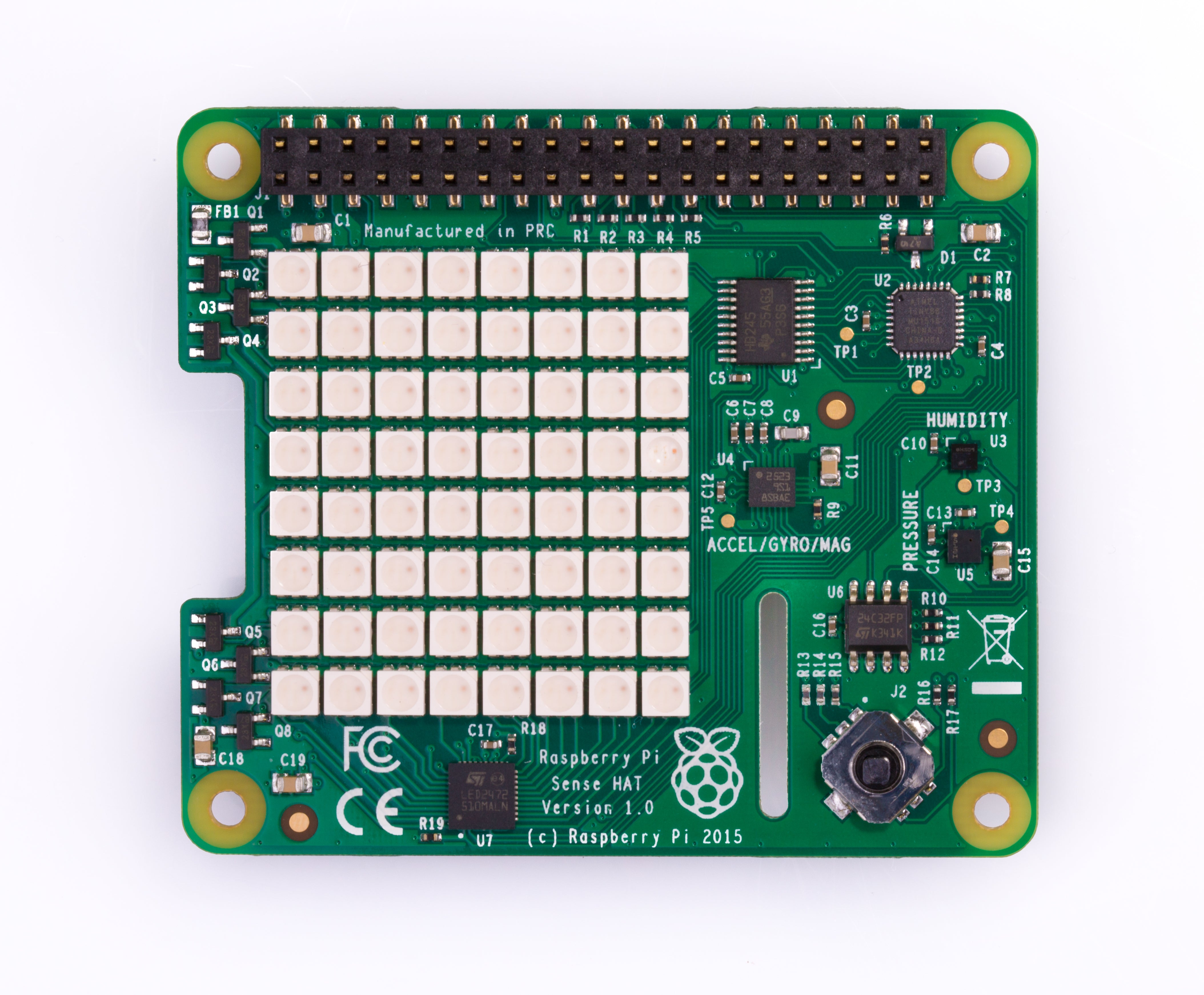 Raspberry Pi Sense HAT v2