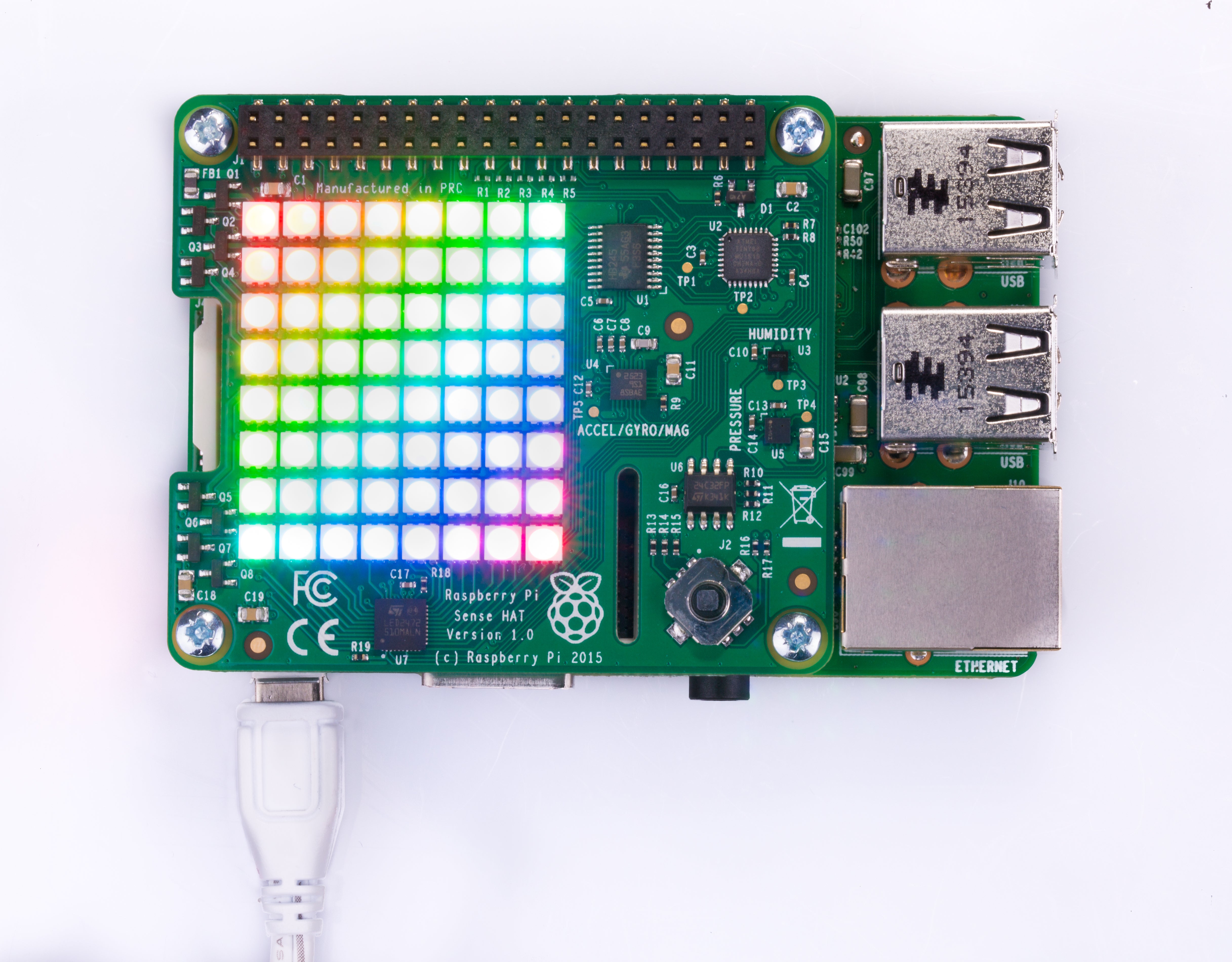 Raspberry Pi Sense HAT v2