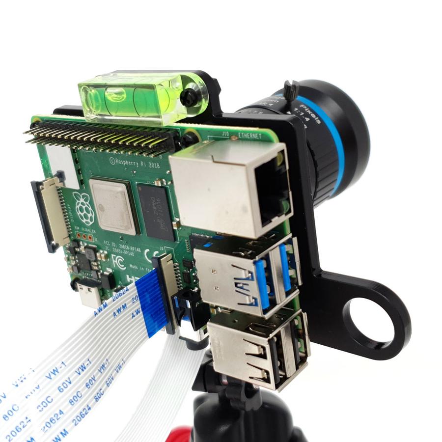 Raspberry Pi Mounting Plate for High Quality Camera