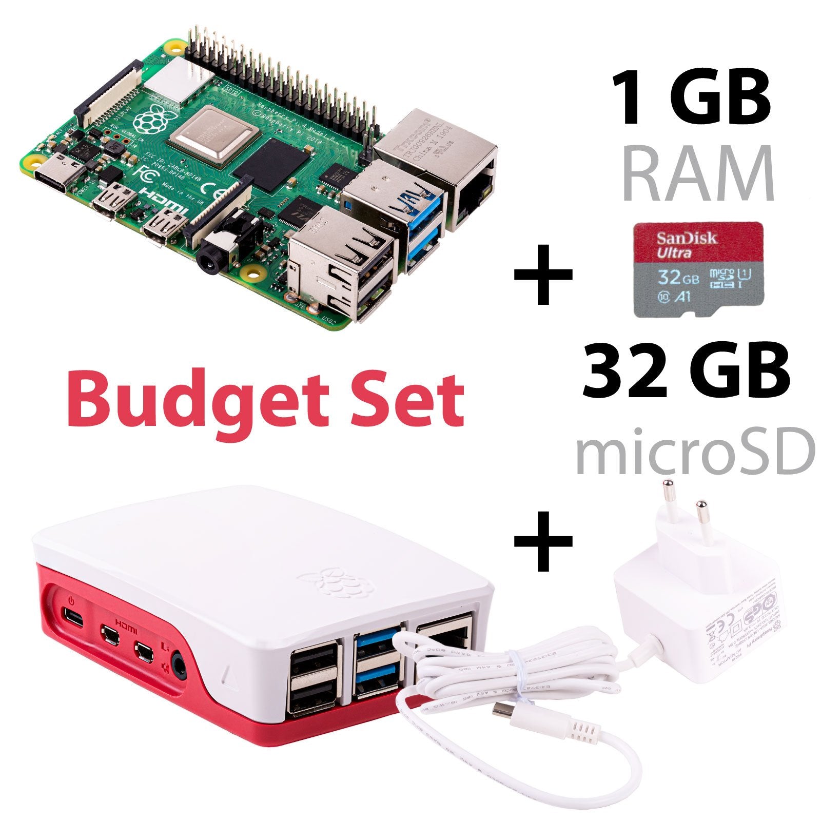 Raspberry Pi 4B 1GB/2GB/4GB