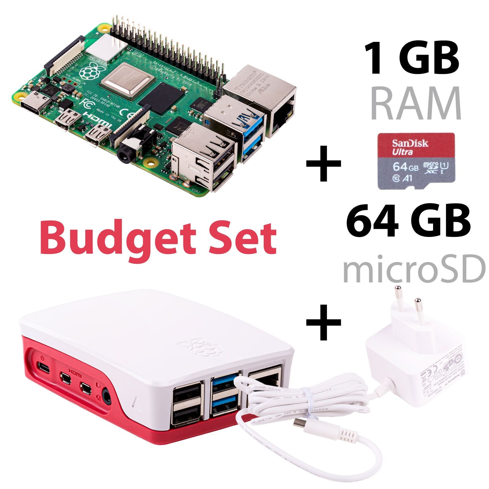 Raspberry Pi 4B 1GB/2GB/4GB