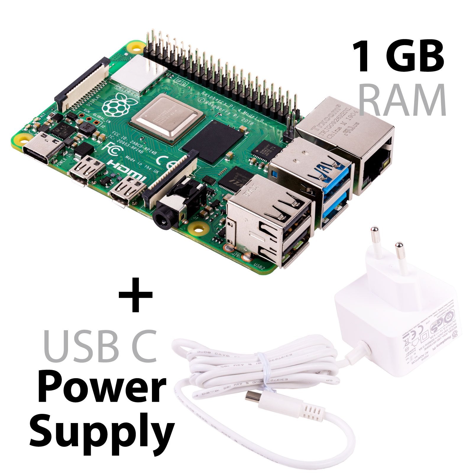 Raspberry Pi 4B 1GB/2GB/4GB