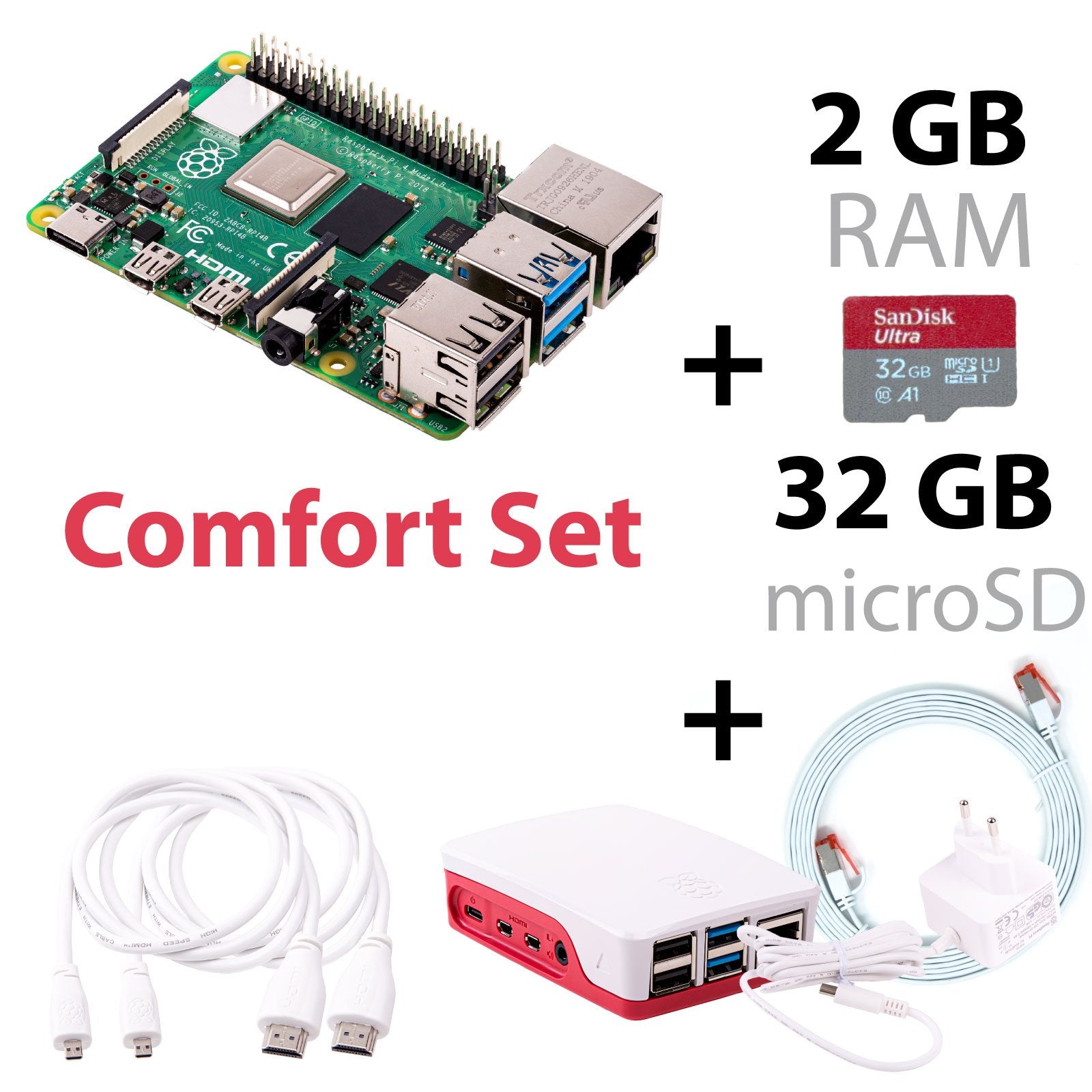 Raspberry Pi 4B 1GB/2GB/4GB