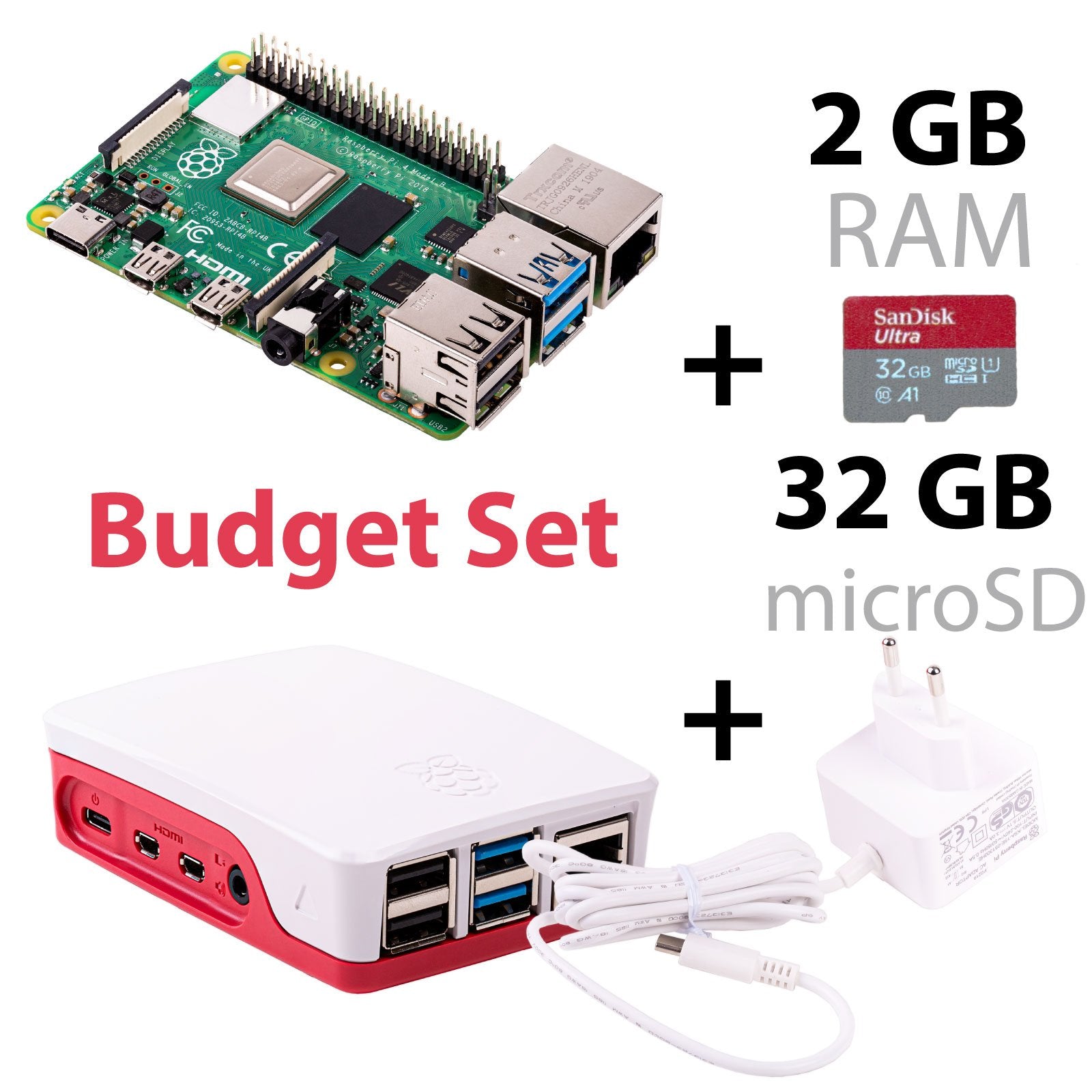 Raspberry Pi 4B 1GB/2GB/4GB