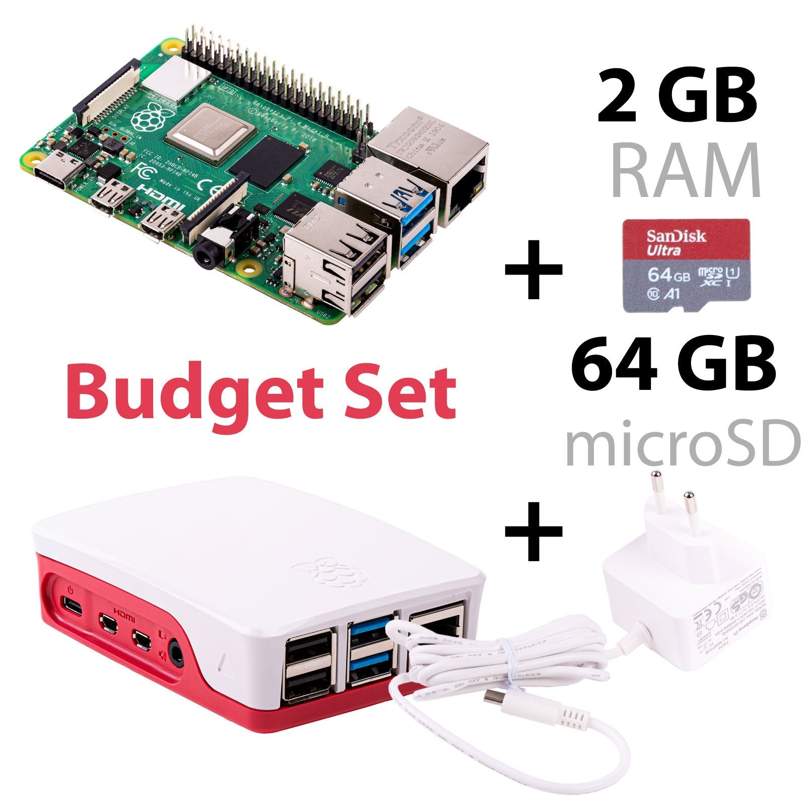 Raspberry Pi 4B 1GB/2GB/4GB