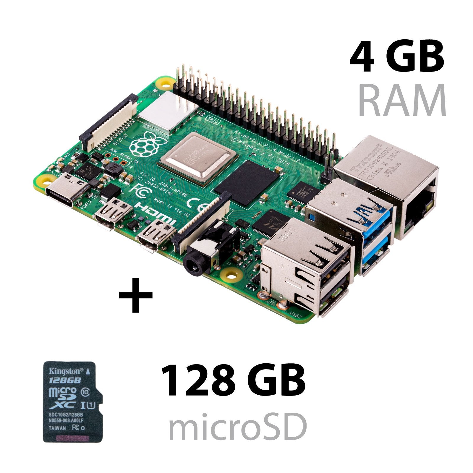 Raspberry Pi 4B 1GB/2GB/4GB