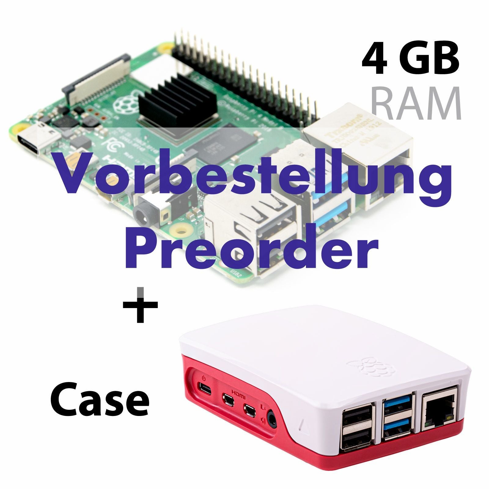 Raspberry Pi 4B 1GB/2GB/4GB