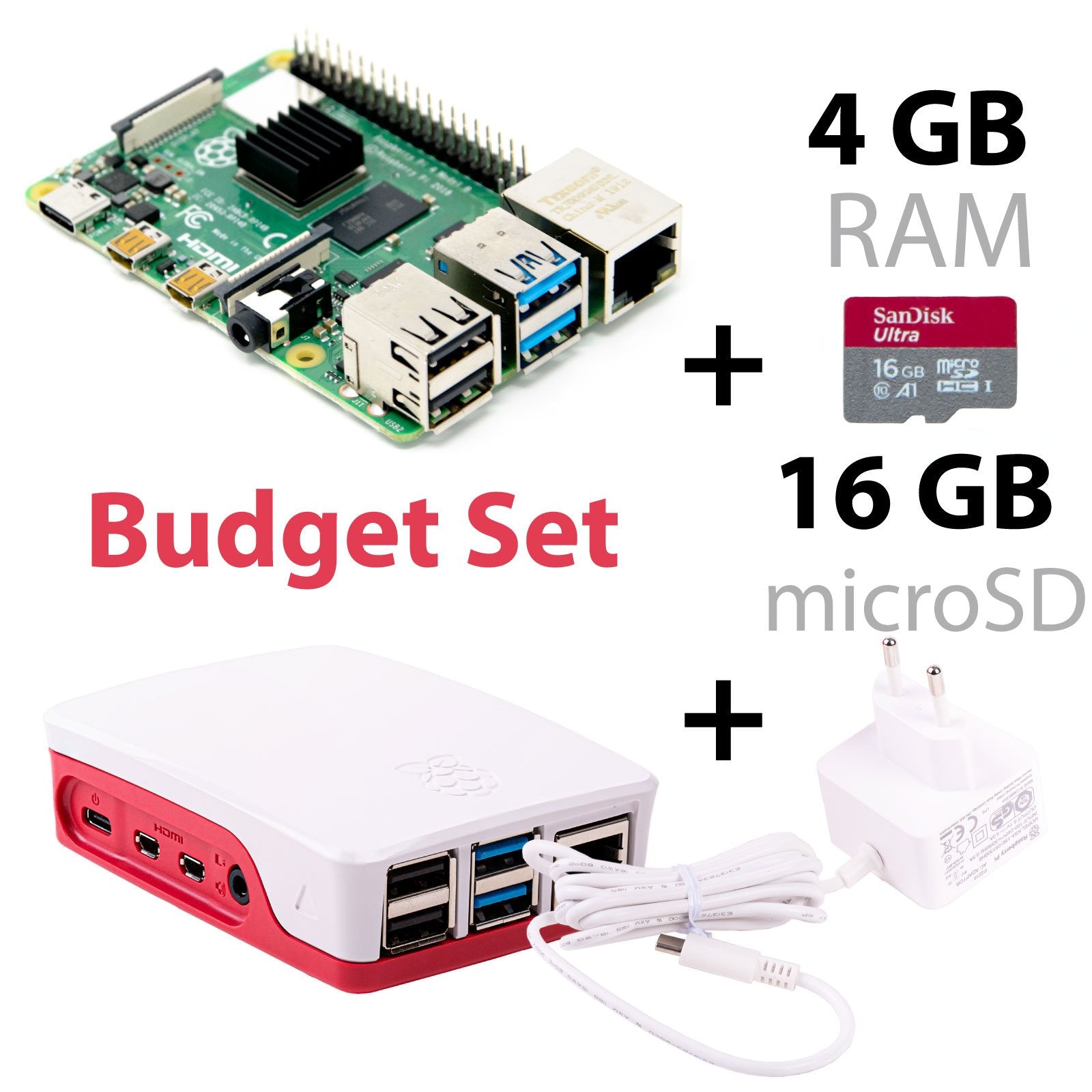 Raspberry Pi 4B 1GB/2GB/4GB