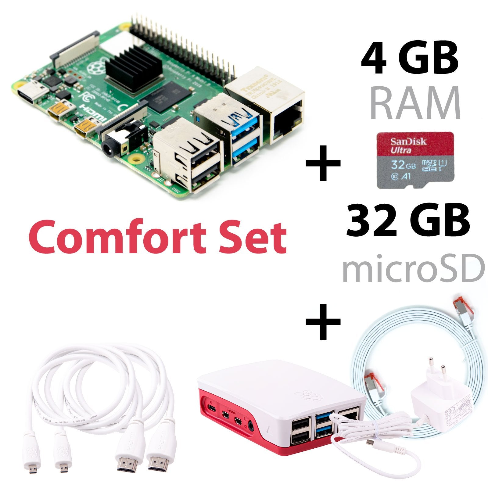 Raspberry Pi 4B 1GB/2GB/4GB