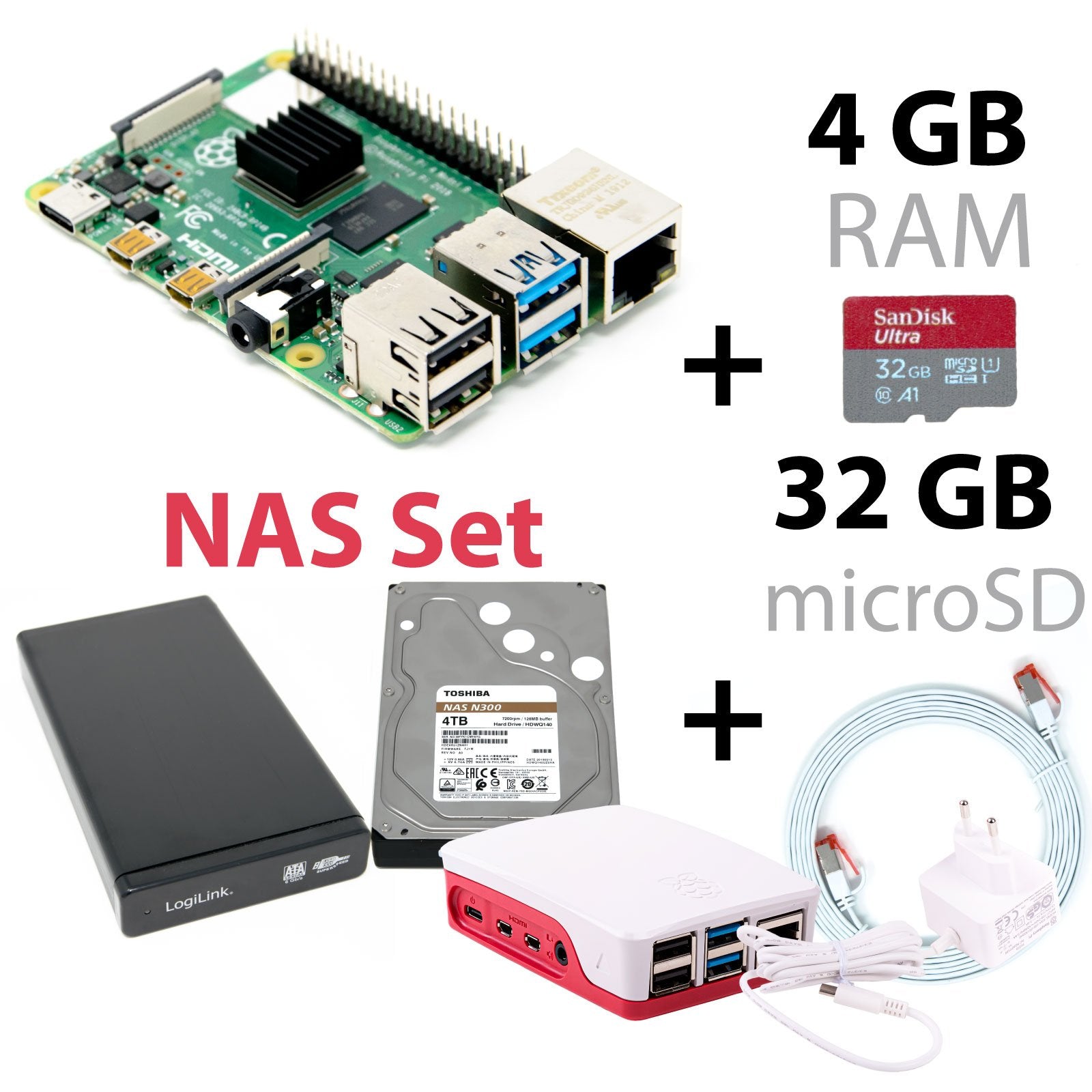 Raspberry Pi 4B 1GB/2GB/4GB