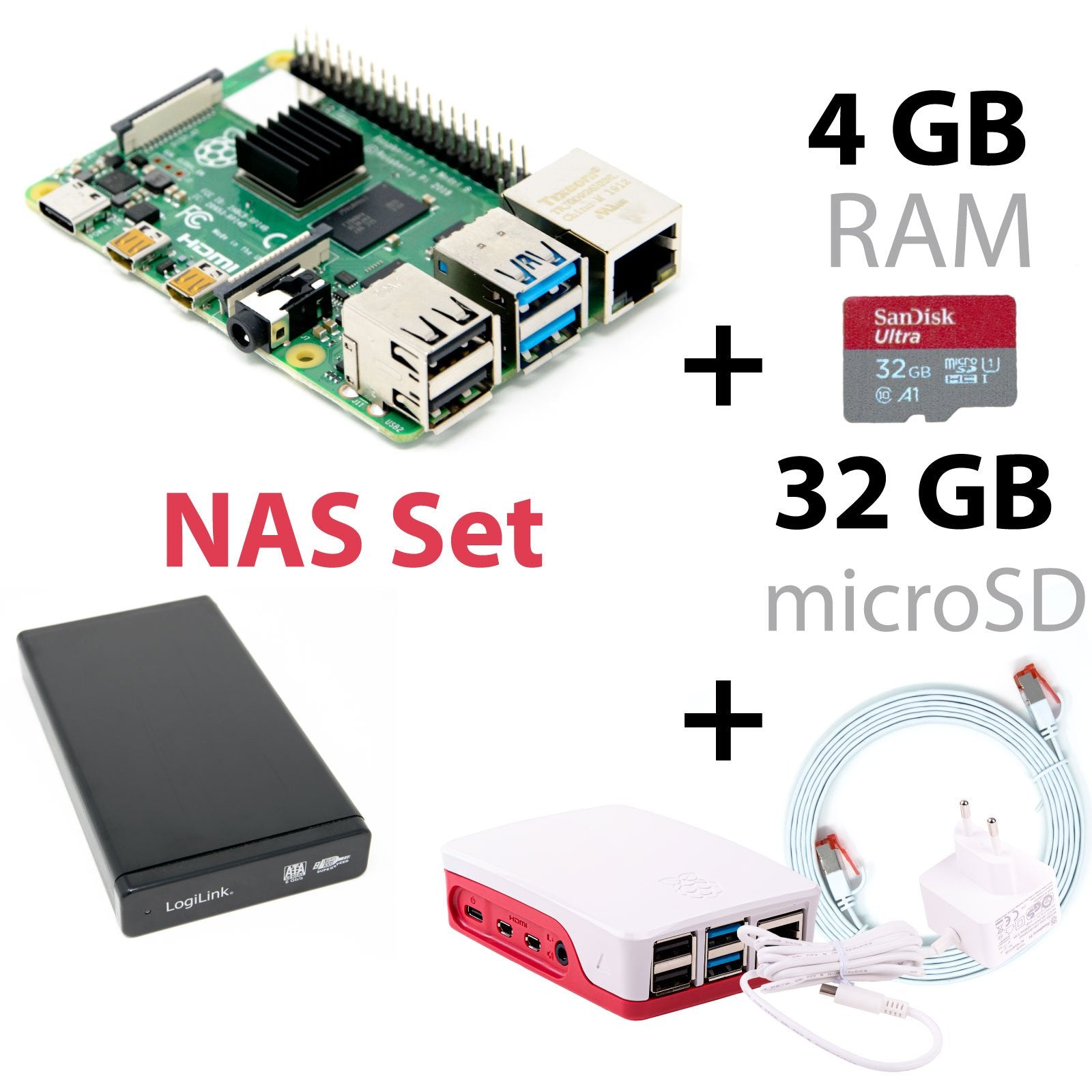 Raspberry Pi 4B 1GB/2GB/4GB