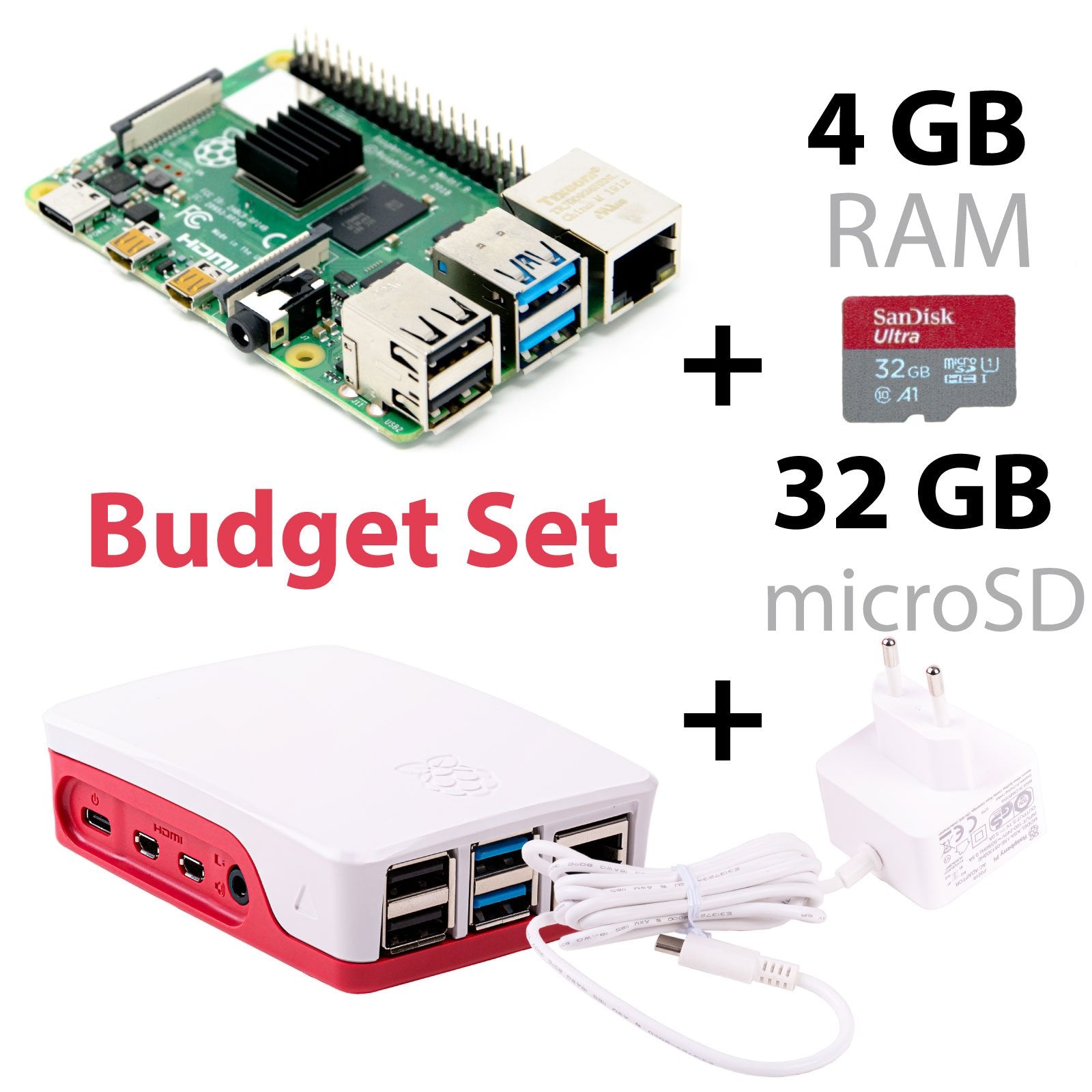 Raspberry Pi 4B 1GB/2GB/4GB