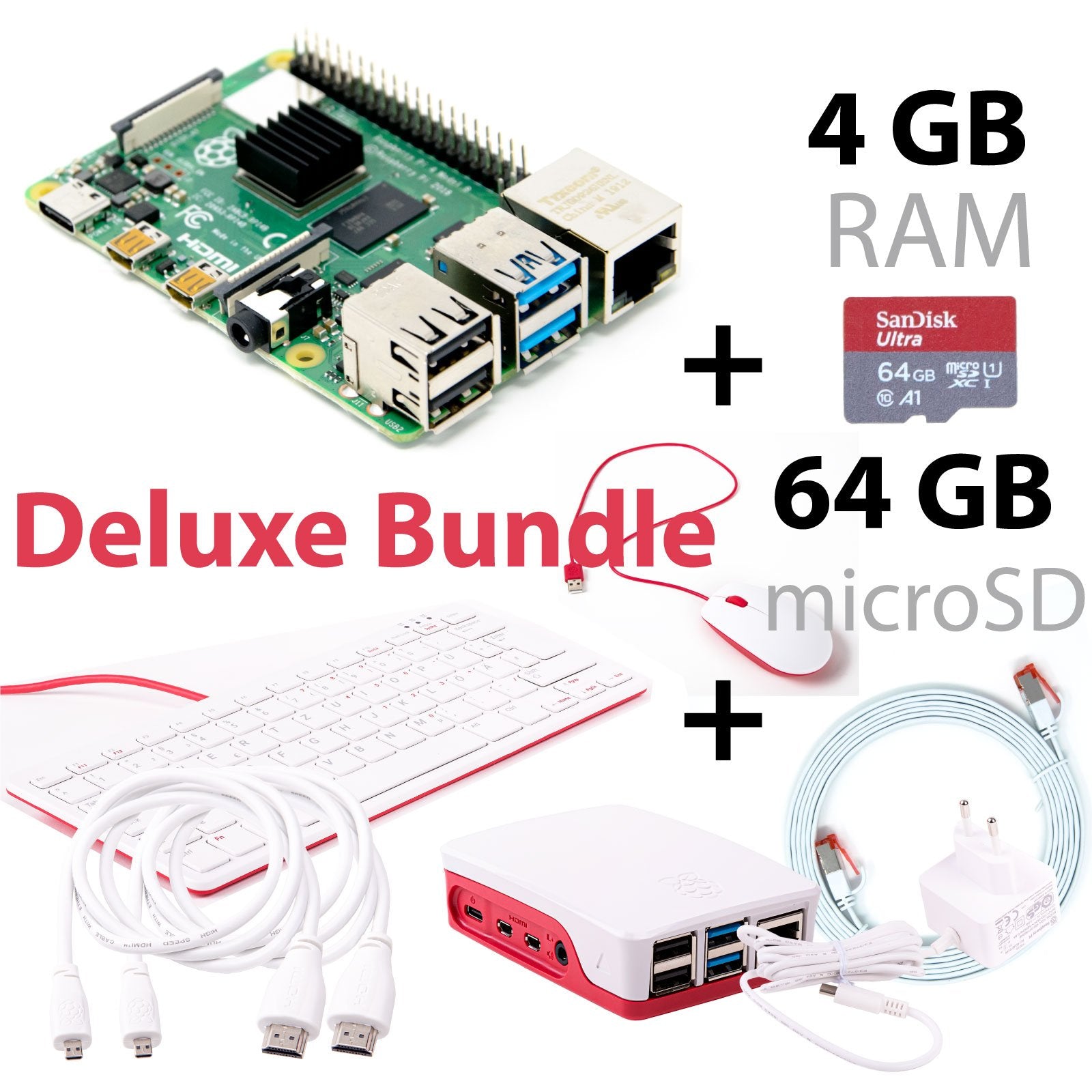 Raspberry Pi 4B 1GB/2GB/4GB