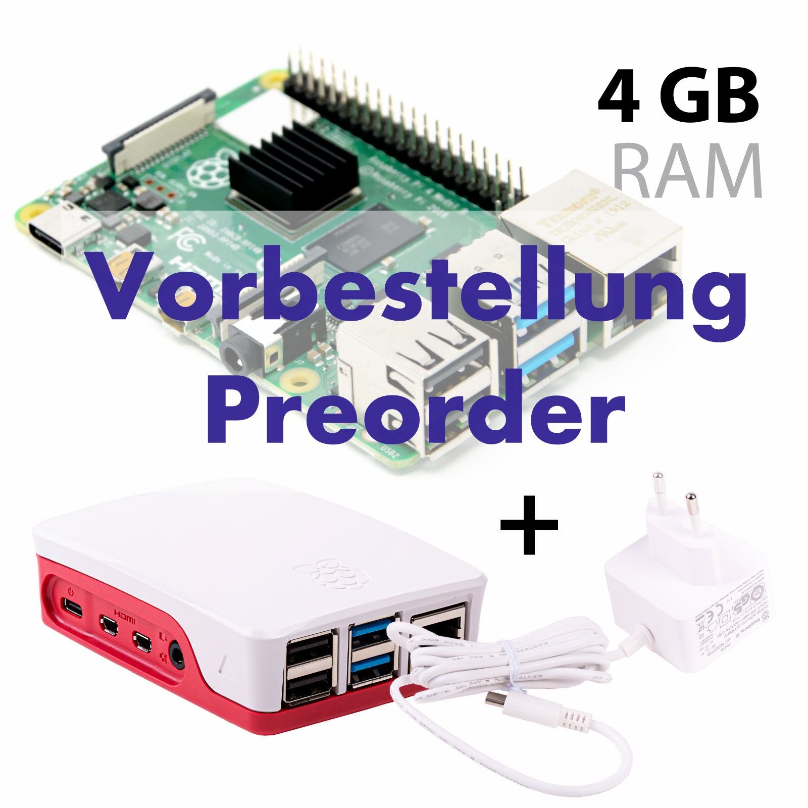 Raspberry Pi 4B 1GB/2GB/4GB