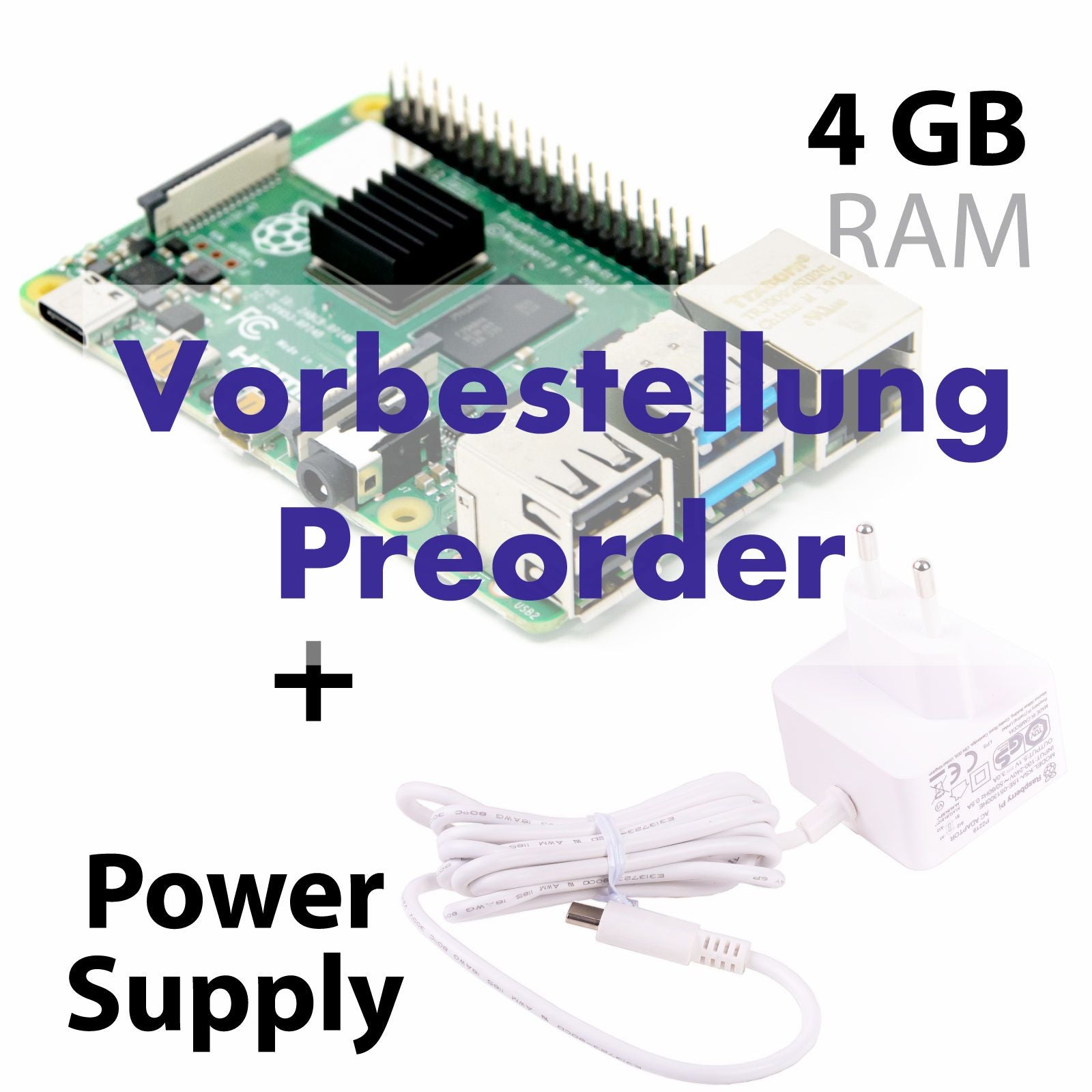 Raspberry Pi 4B 1GB/2GB/4GB