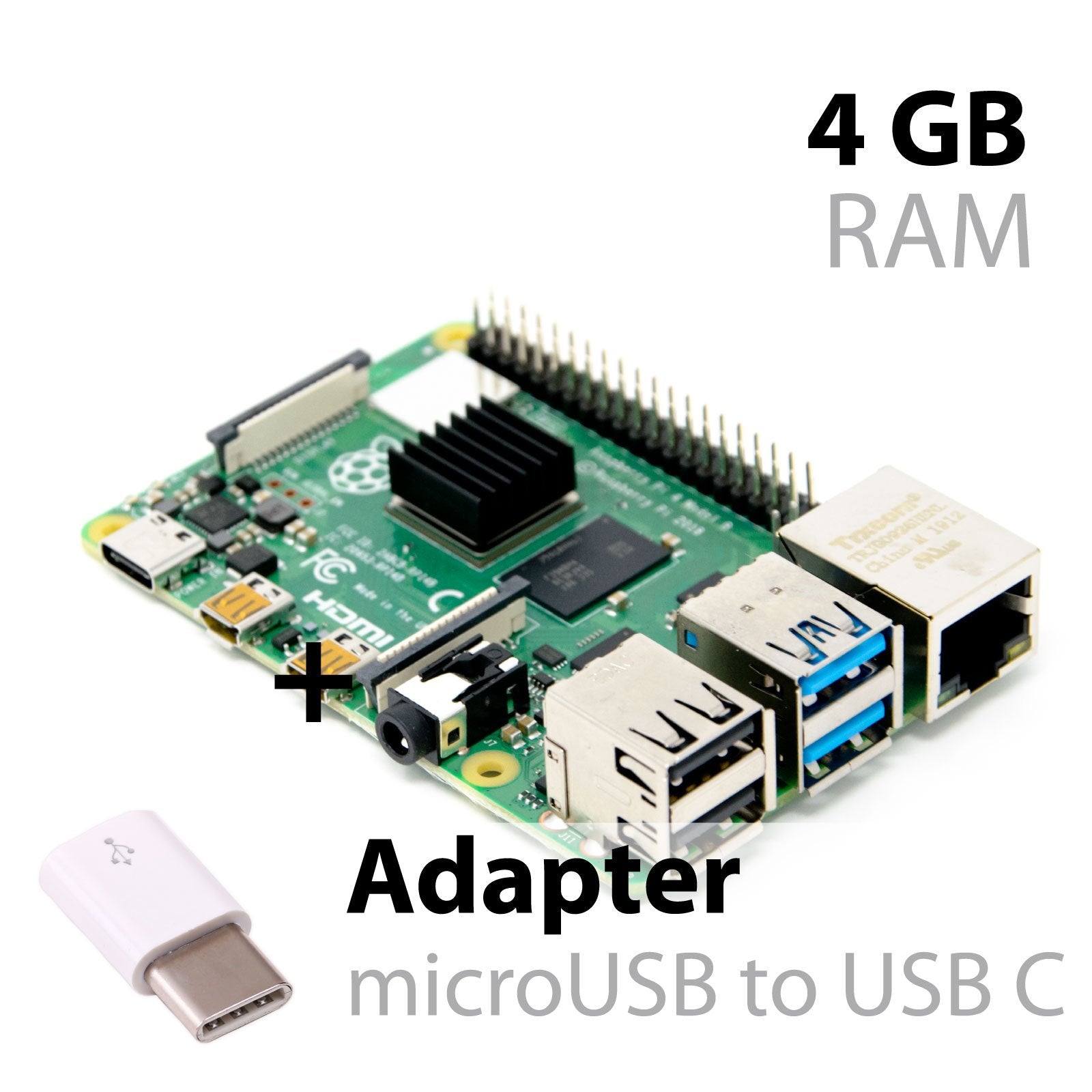 Raspberry Pi 4B 1GB/2GB/4GB