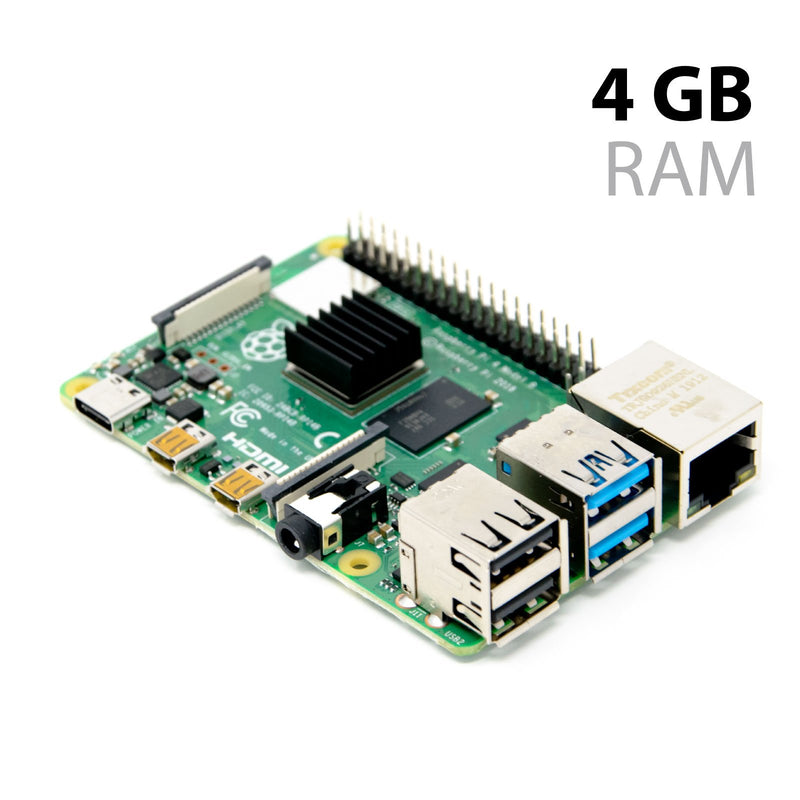 RPI 4B 4GB ALLIN: The rich Raspberry PI 4 B 4 GB All-In-Bundle at