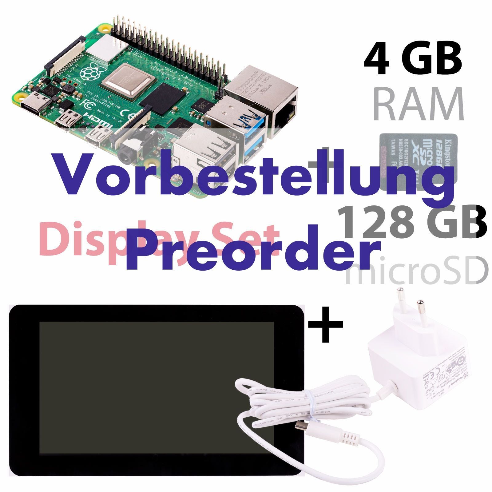 Raspberry Pi 4B 1GB/2GB/4GB