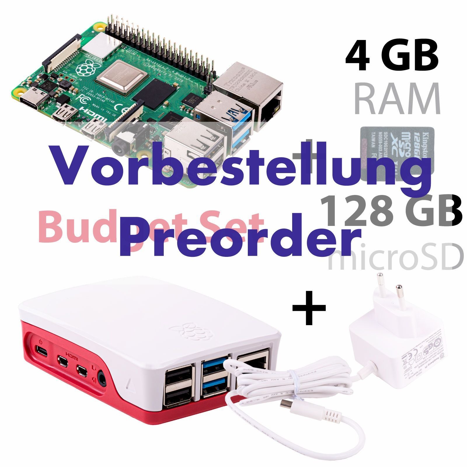 Raspberry Pi 4B 1GB/2GB/4GB