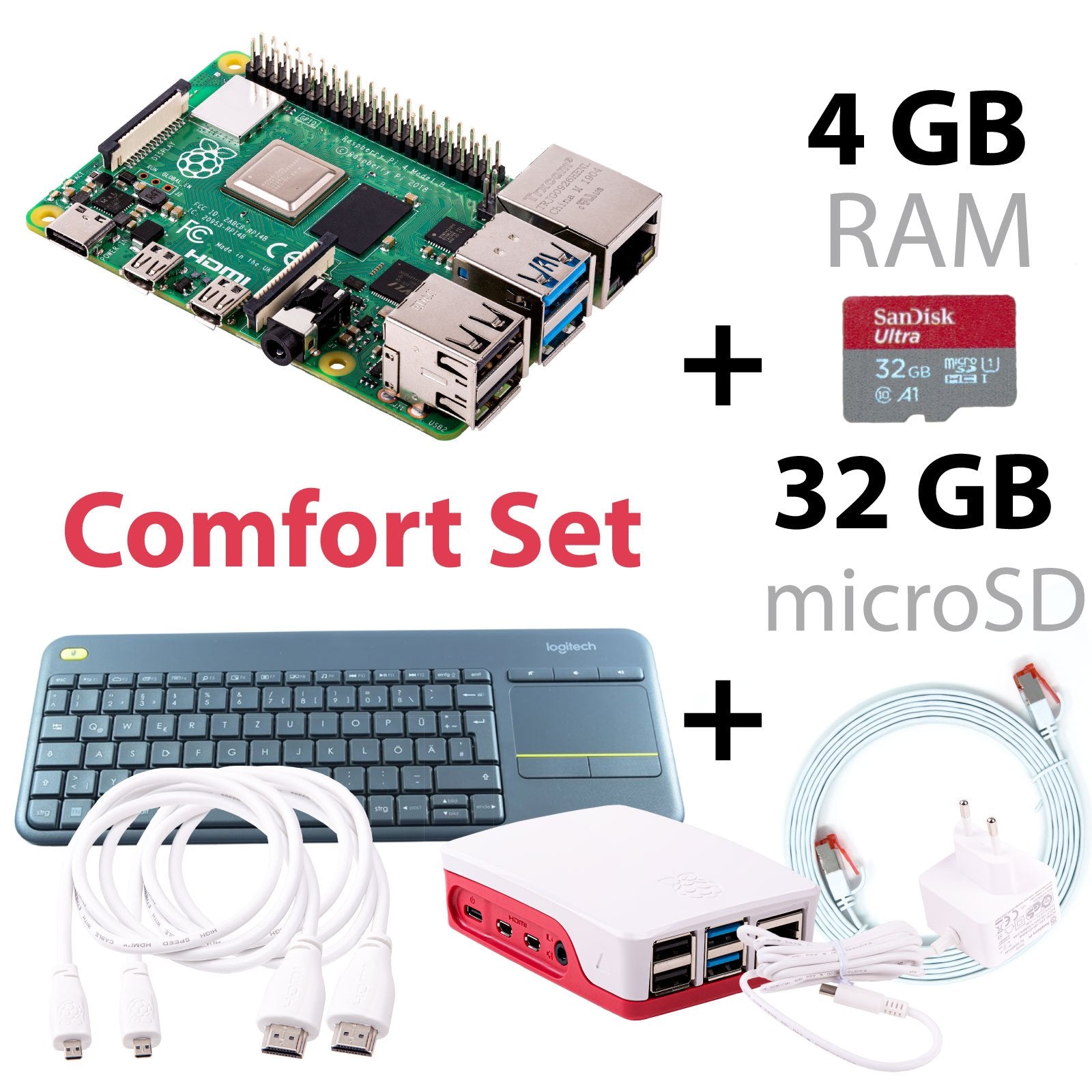 Raspberry Pi 4B 1GB/2GB/4GB