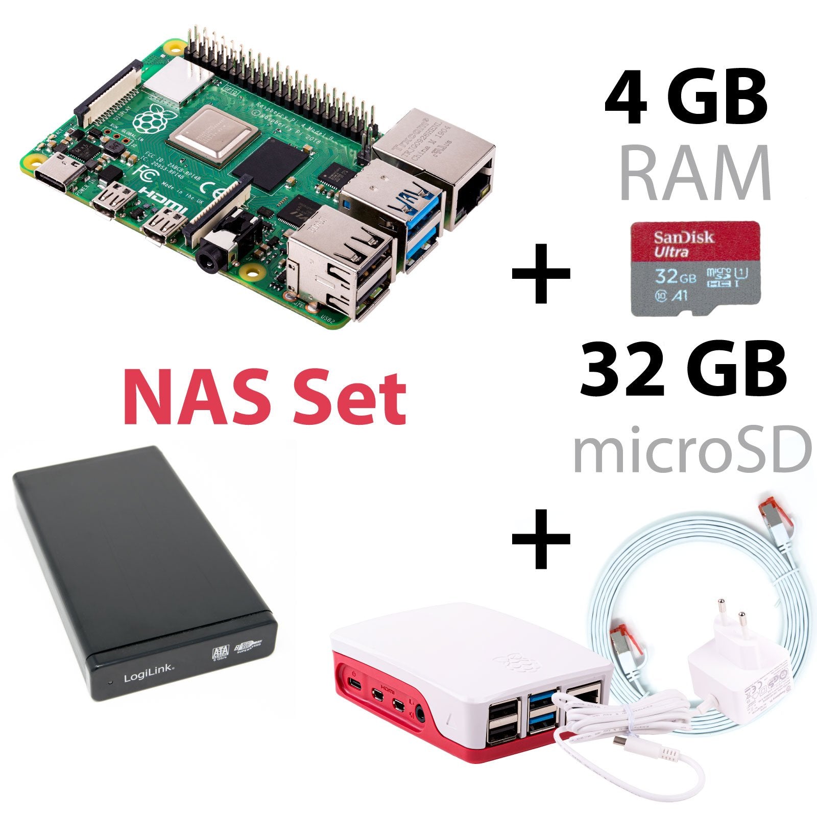 Raspberry Pi 4B 1GB/2GB/4GB